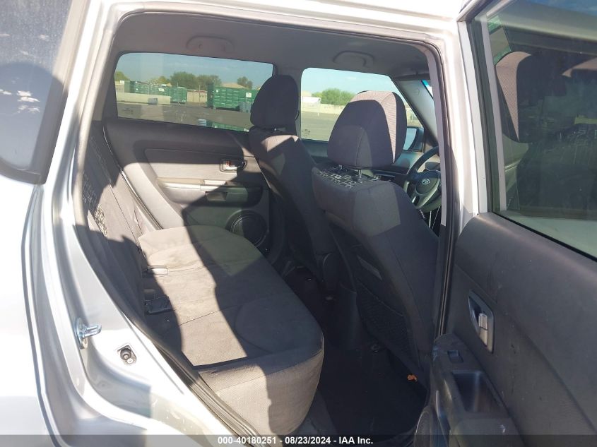 2011 Kia Soul + VIN: KNDJT2A22B7283518 Lot: 40180251