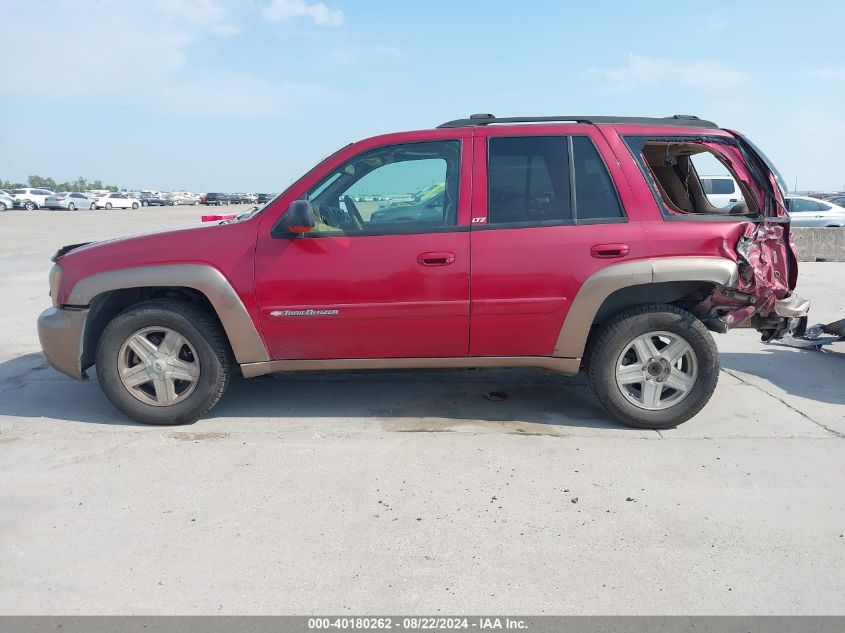 2002 Chevrolet Trailblazer Ltz VIN: 1GNDT13S322413833 Lot: 40180262