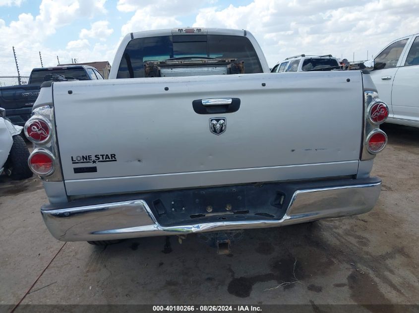 2007 Dodge Ram 1500 Slt VIN: 1D7HA18P17S273783 Lot: 40180266