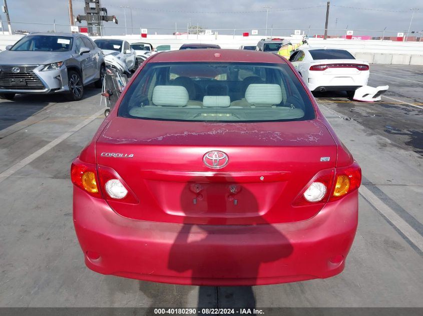 2010 Toyota Corolla Le VIN: 1NXBU4EE8AZ242033 Lot: 40180290