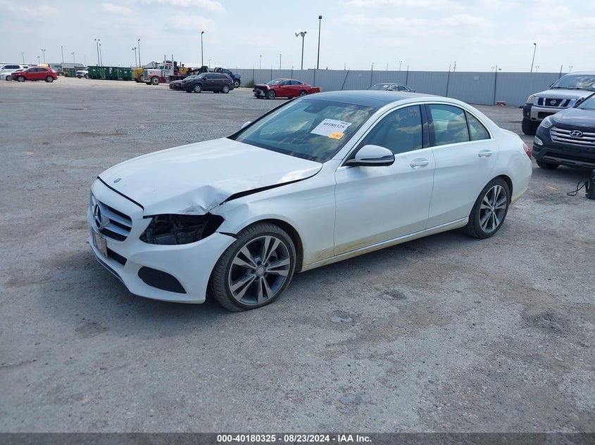 2016 MERCEDES-BENZ C 300 300 - WDDWF4JB0GR173741