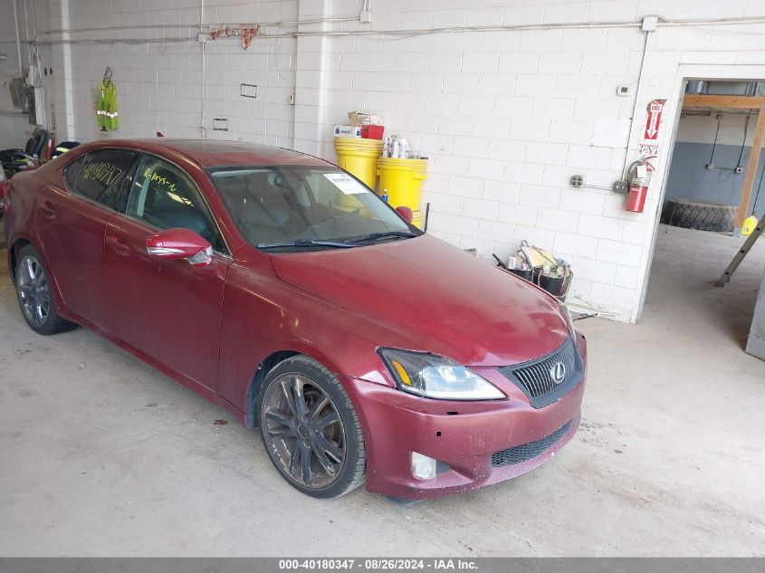 2009 Lexus Is 250 VIN: JTHBK262192090444 Lot: 40180347