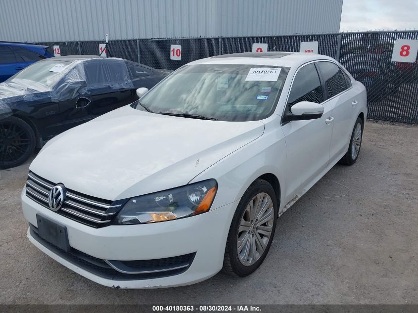 2013 Volkswagen Passat 2.5L Se VIN: 1VWBP7A30DC109453 Lot: 40180363