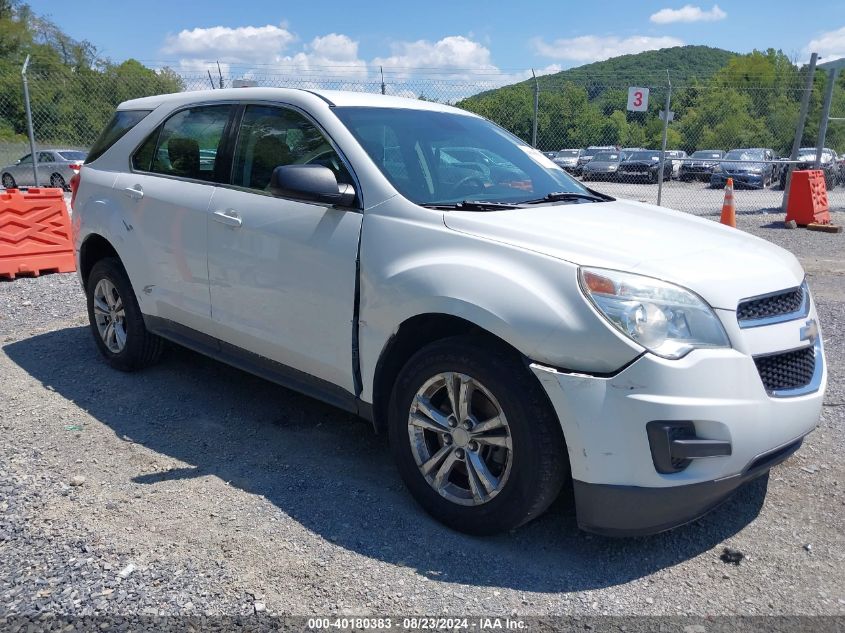 2013 CHEVROLET EQUINOX LS - 2GNALBEK9D6322254