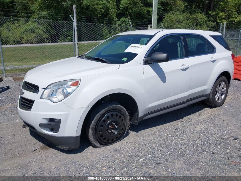 VIN 2GNALBEK9D6322254 2013 Chevrolet Equinox, LS no.2