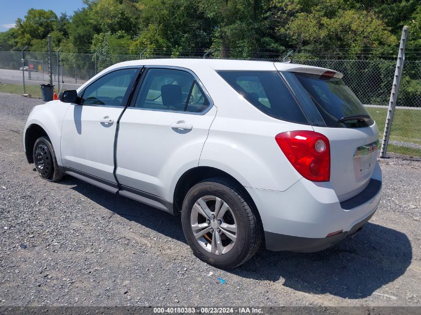 VIN 2GNALBEK9D6322254 2013 Chevrolet Equinox, LS no.3