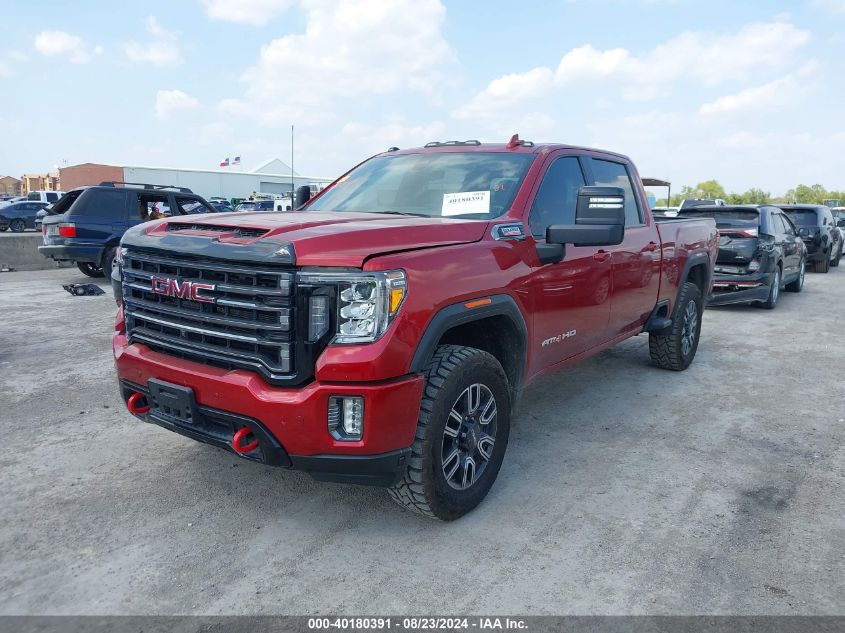 2021 GMC Sierra 2500Hd 4Wd Standard Bed At4 VIN: 1GT49PEY5MF151322 Lot: 40180391