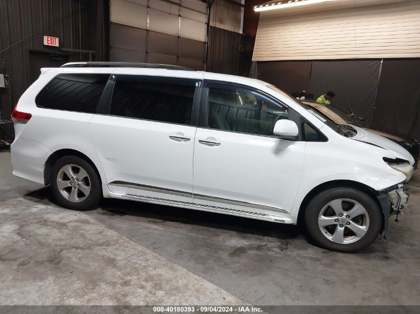 2013 Toyota Sienna Xle 7 Passenger VIN: 5TDDK3DC0DS055746 Lot: 40180393