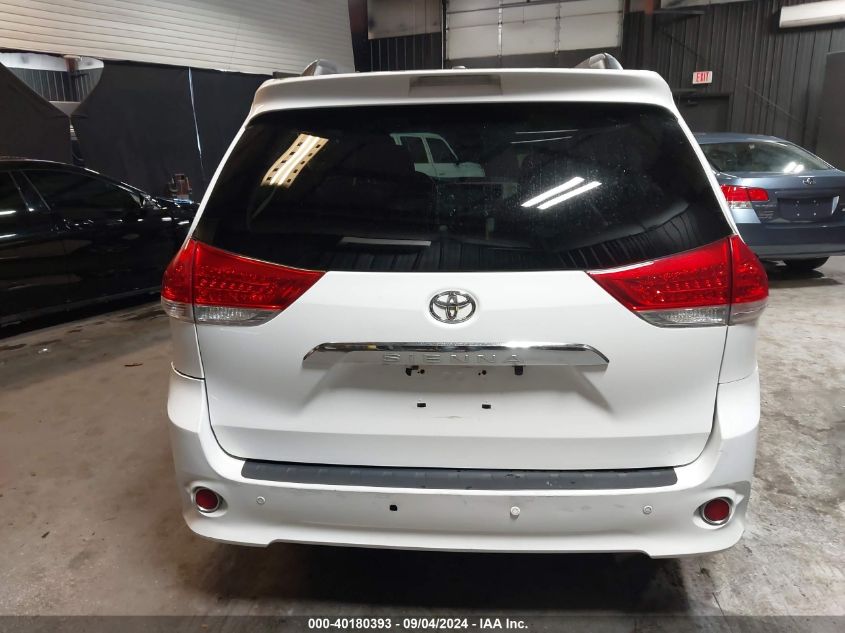 2013 Toyota Sienna Xle 7 Passenger VIN: 5TDDK3DC0DS055746 Lot: 40180393