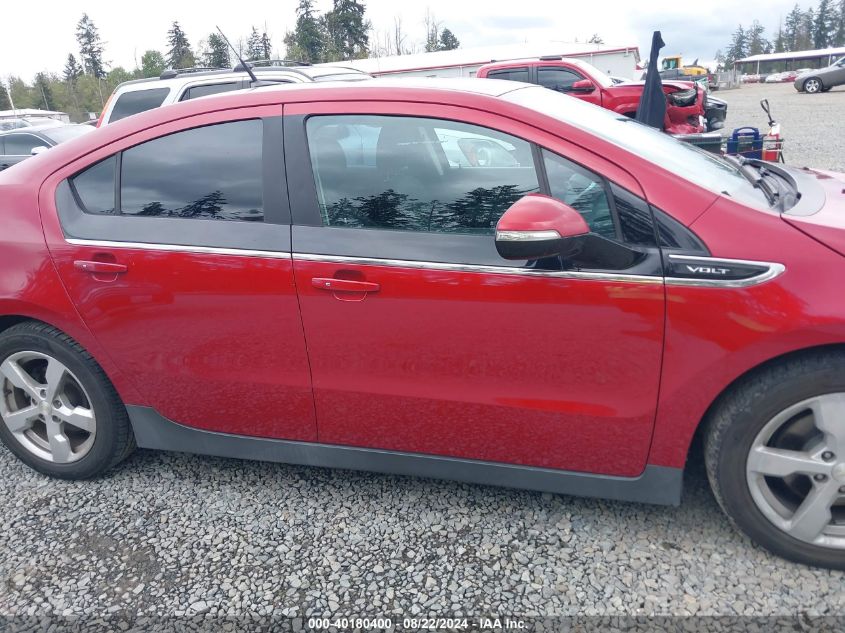 2013 Chevrolet Volt VIN: 1G1RE6E42DU128853 Lot: 40180400