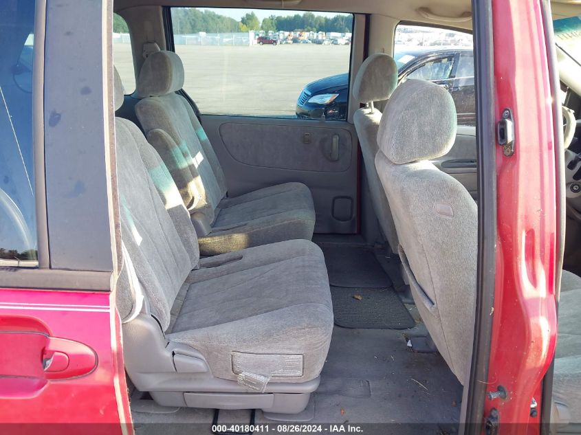 2000 Mazda Mpv Dx/Es/Lx VIN: JM3LW28G2Y0122211 Lot: 40180411