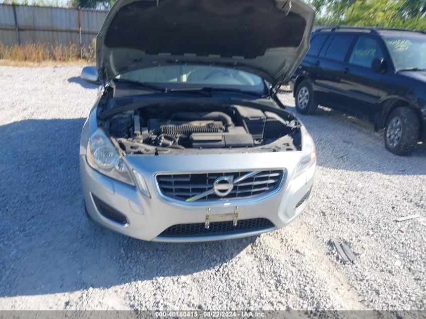 2013 Volvo S60 T5/T5 Platinum/T5 Premier/T5 Premier Plus VIN: YV1612FS0D2176286 Lot: 40180415