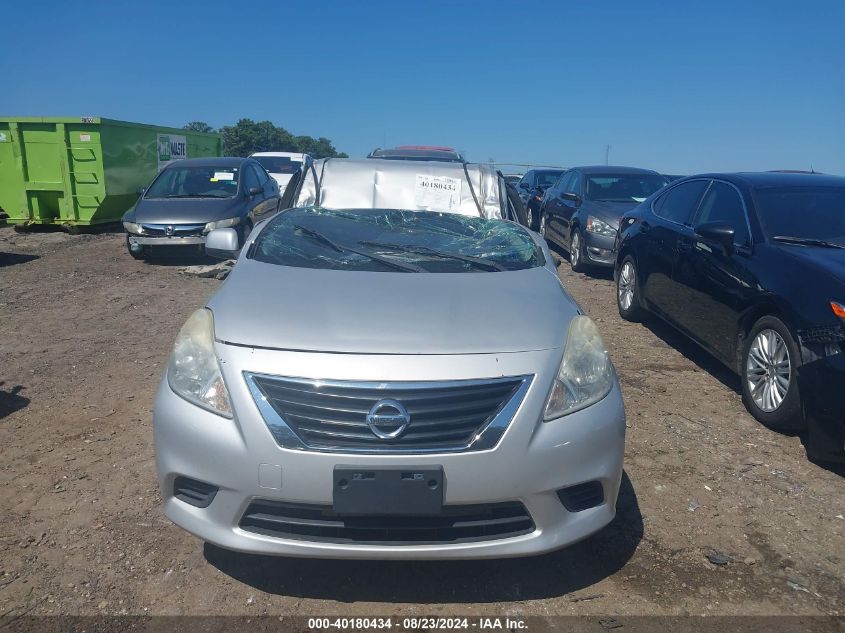 2013 Nissan Versa 1.6 Sv VIN: 3N1CN7AP2DL861730 Lot: 40180434