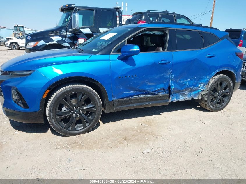 2020 Chevrolet Blazer Awd Rs VIN: 3GNKBKRS8LS551364 Lot: 40180438