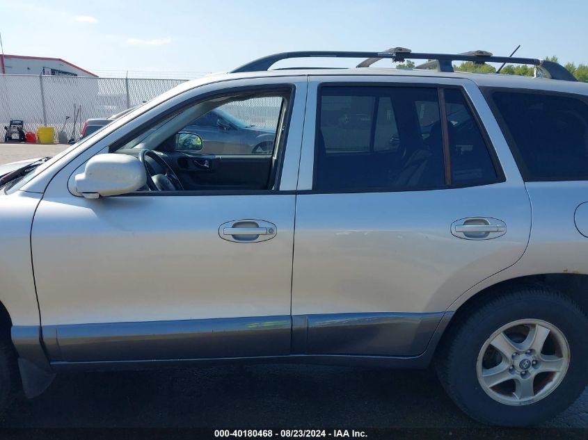 2004 Hyundai Santa Fe Gls VIN: KM8SC73D84U766317 Lot: 40180468