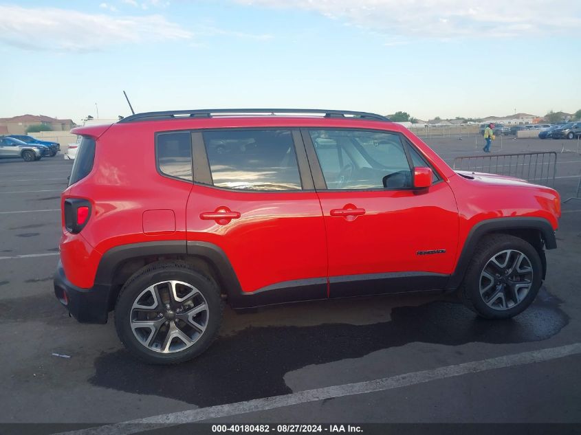 2018 Jeep Renegade Latitude Fwd VIN: ZACCJABB6JPG90413 Lot: 40180482