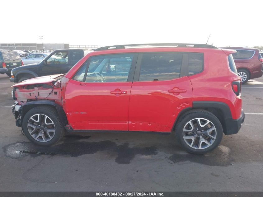 2018 Jeep Renegade Latitude Fwd VIN: ZACCJABB6JPG90413 Lot: 40180482