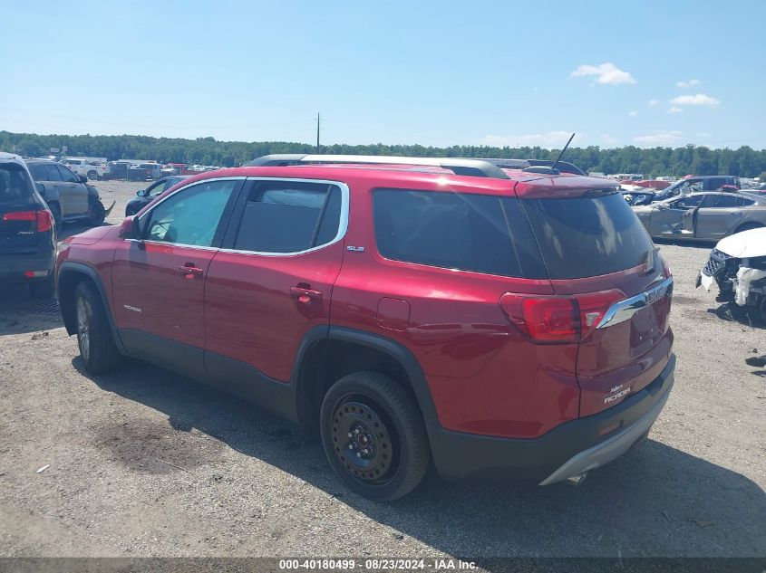 2019 GMC Acadia Sle-2 VIN: 1GKKNLLS9KZ236478 Lot: 40180499