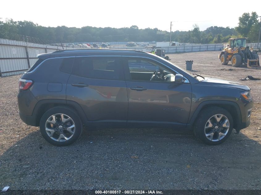 2020 Jeep Compass Limited Fwd VIN: 3C4NJCCB7LT170817 Lot: 40180517