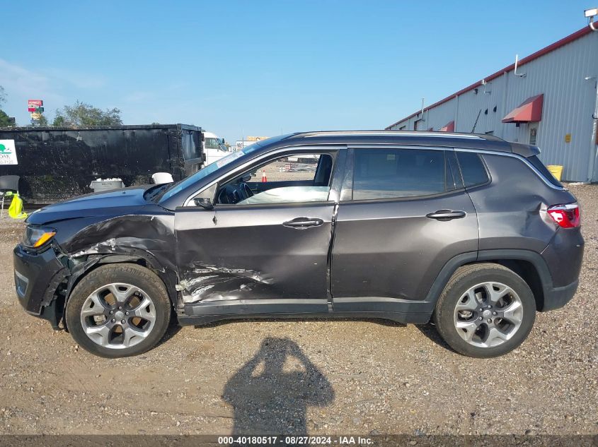 2020 Jeep Compass Limited Fwd VIN: 3C4NJCCB7LT170817 Lot: 40180517