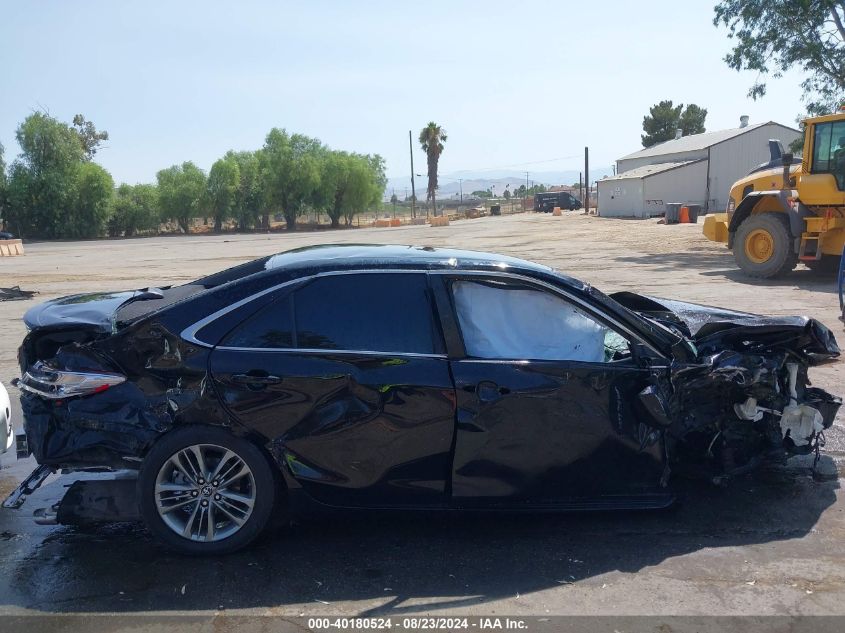 2016 Toyota Camry Se VIN: 4T1BF1FK9GU504597 Lot: 40180524