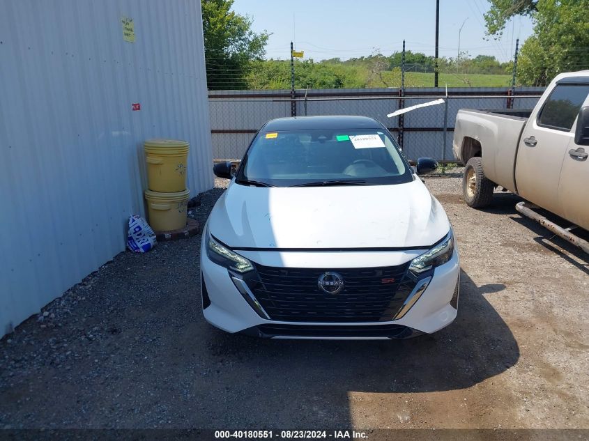 2024 Nissan Sentra Sr Xtronic Cvt VIN: 3N1AB8DVXRY250581 Lot: 40180551