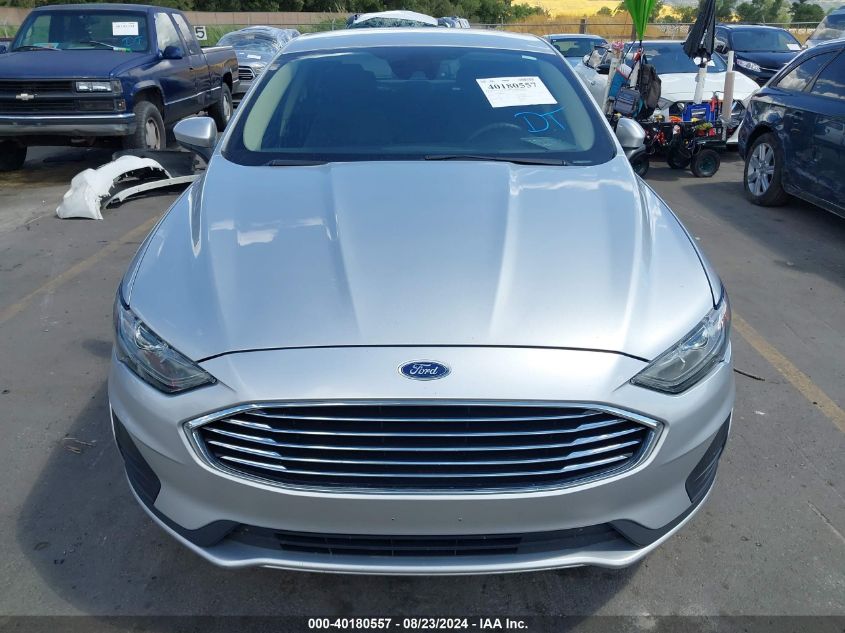 2019 Ford Fusion Hybrid Se VIN: 3FA6P0LUXKR208125 Lot: 40180557