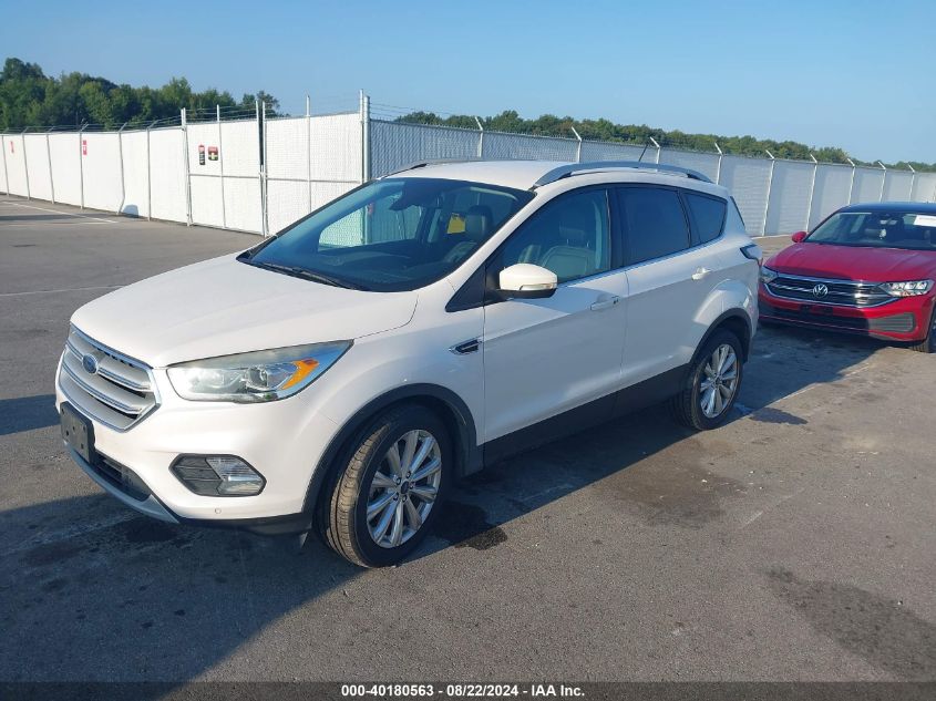 2018 Ford Escape Titanium VIN: 1FMCU0J92JUA51441 Lot: 40180563