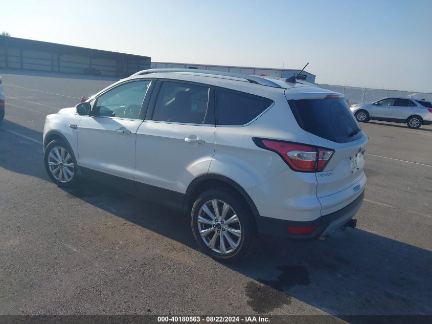 2018 Ford Escape Titanium VIN: 1FMCU0J92JUA51441 Lot: 40180563