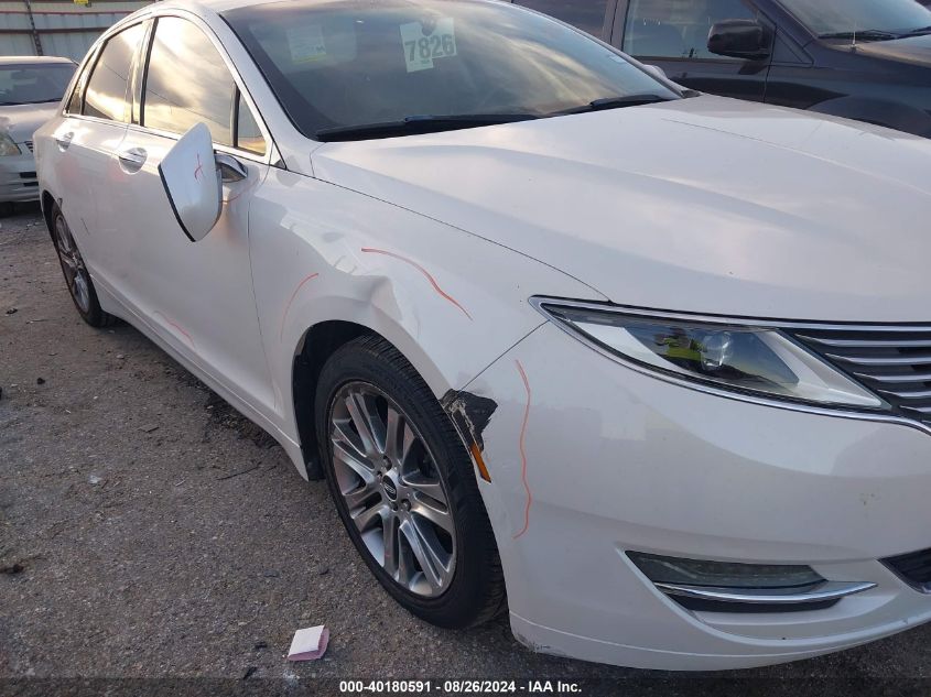 2013 Lincoln Mkz Hybrid VIN: 3LN6L2LU2DR827317 Lot: 40180591