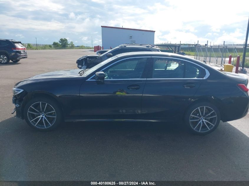 2019 BMW 330I xDrive VIN: 3MW5R7J54K8B02048 Lot: 40180625