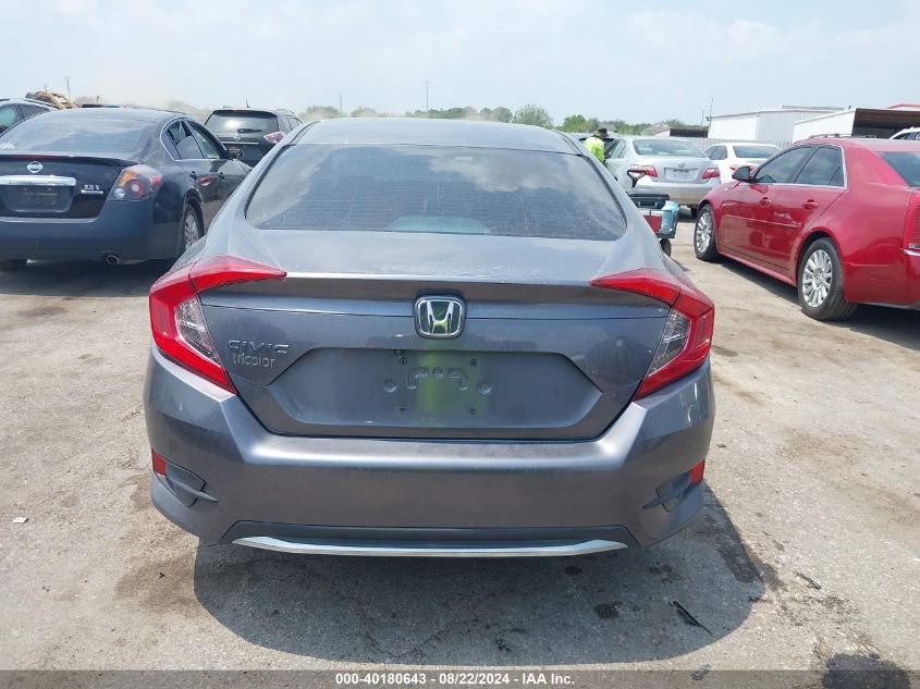 2021 Honda Civic Lx VIN: 2HGFC2F6XMH526714 Lot: 40180643