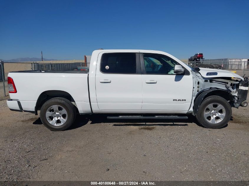 2019 Ram 1500 Big Horn/Lone Star 4X2 5'7 Box VIN: 1C6RREFT5KN642383 Lot: 40180648