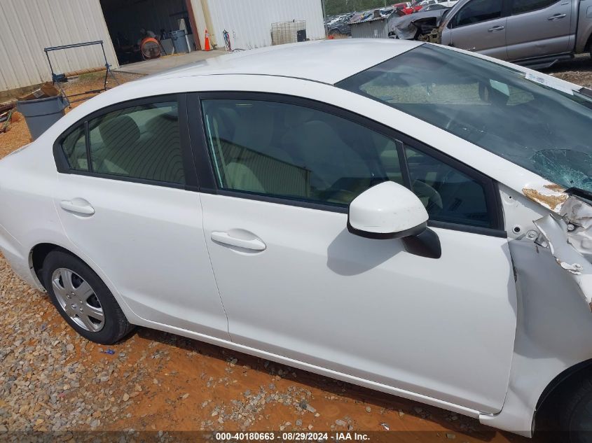 2013 Honda Civic Lx VIN: 2HGFB2F5XDH548559 Lot: 40180663