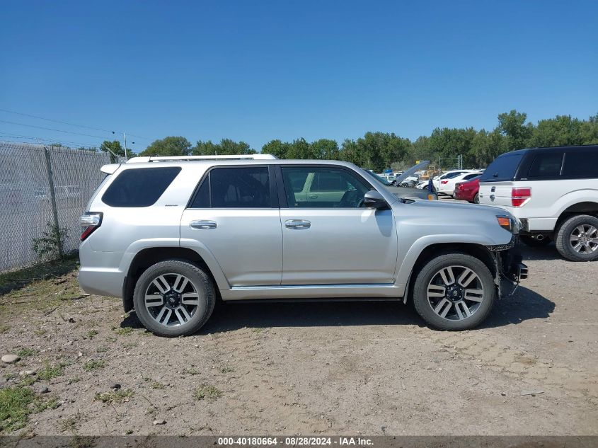 2015 Toyota 4Runner Limited VIN: JTEBU5JR2F5217287 Lot: 40180664