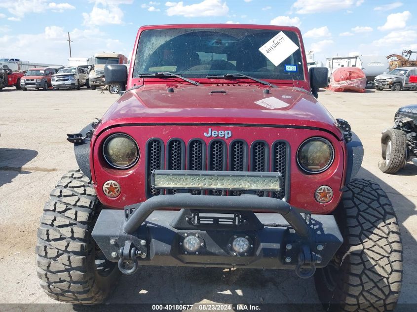 2013 Jeep Wrangler Unlimited Sport VIN: 1C4BJWDG3DL523341 Lot: 40180677