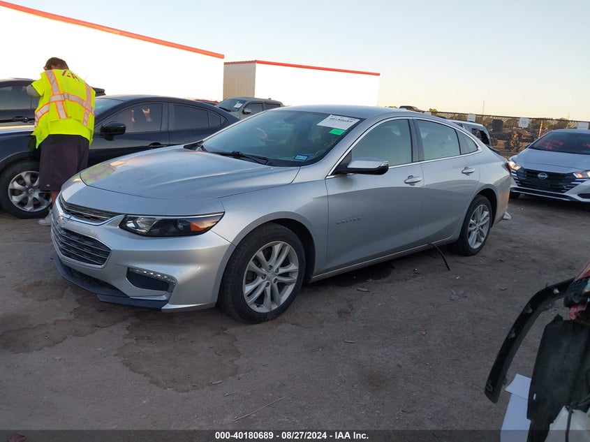 2018 CHEVROLET MALIBU LT - 1G1ZD5ST8JF236449