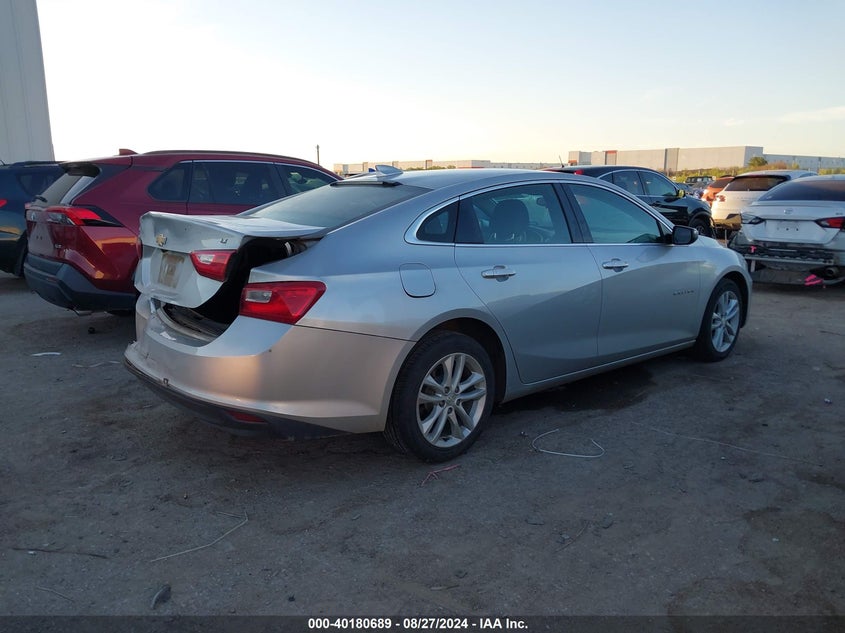 2018 CHEVROLET MALIBU LT - 1G1ZD5ST8JF236449