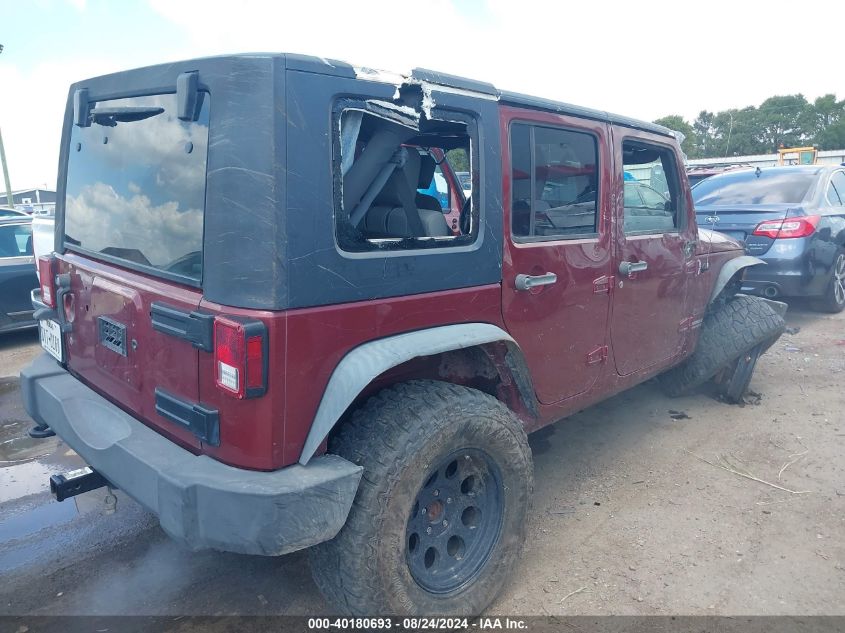 2010 Jeep Wrangler Unlimited Sport VIN: 1J4BA3H13AL144673 Lot: 40180693