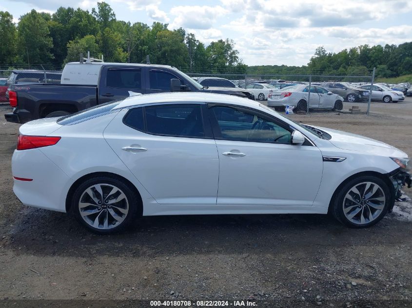 2015 Kia Optima Sx Turbo VIN: 5XXGR4A68FG480214 Lot: 40180708