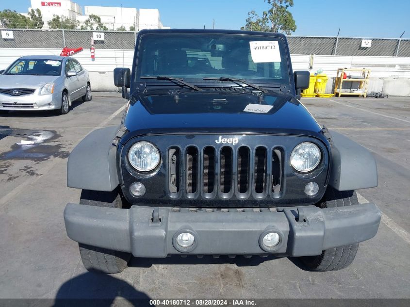 2015 Jeep Wrangler Unlimited Sport VIN: 1C4BJWDG0FL666914 Lot: 40180712