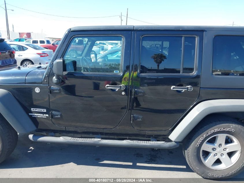 2015 Jeep Wrangler Unlimited Sport VIN: 1C4BJWDG0FL666914 Lot: 40180712