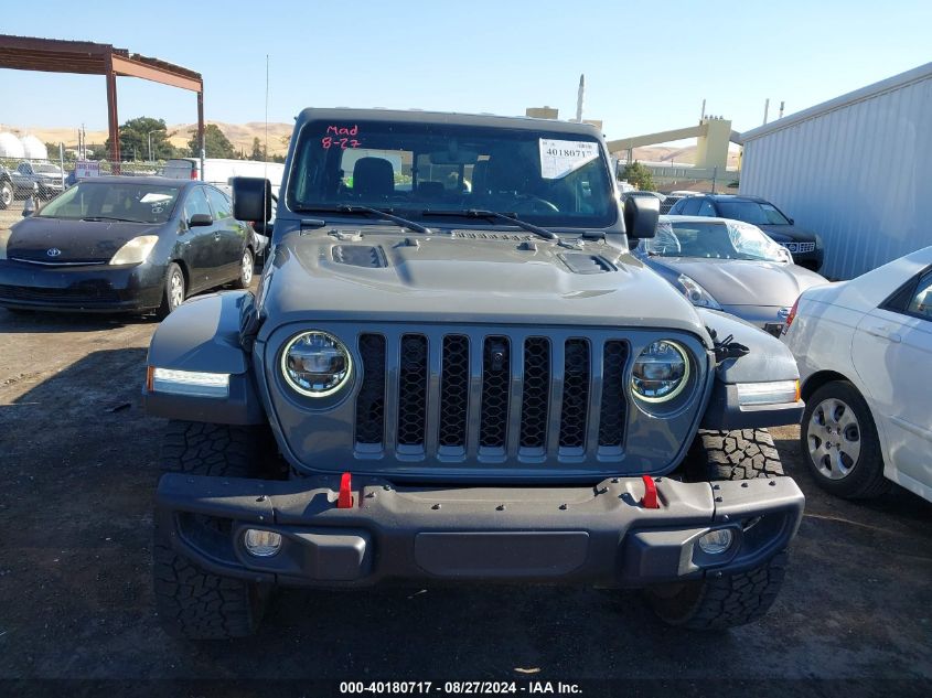 2022 Jeep Gladiator Rubicon 4X4 VIN: 1C6JJTBG7NL134417 Lot: 40180717