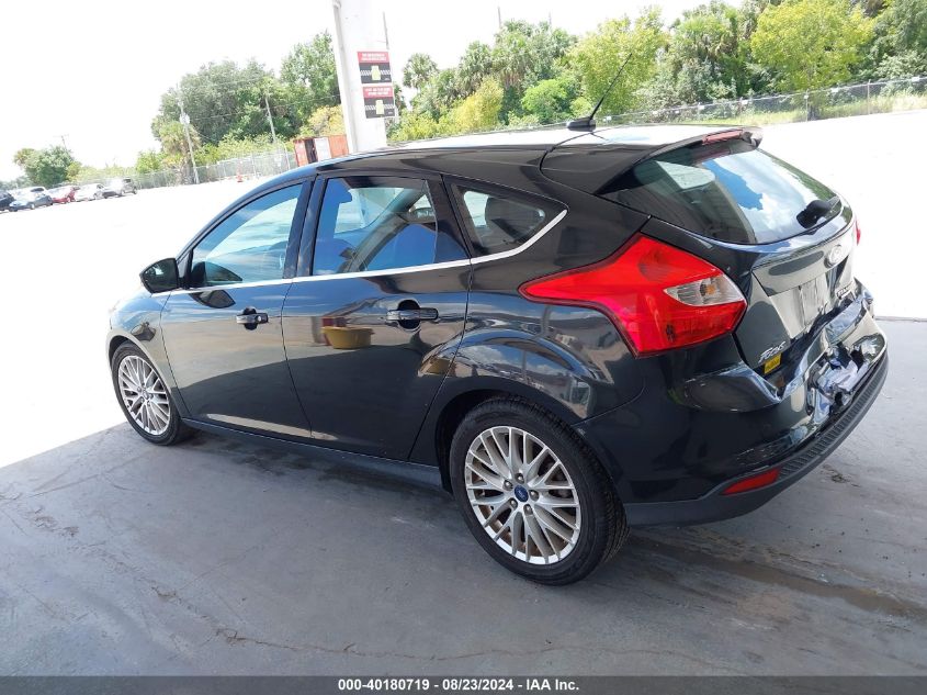 2013 Ford Focus Titanium VIN: 1FADP3N29DL282920 Lot: 40180719