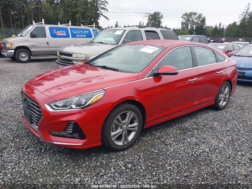 5NPE34AF2JH623292 2018 HYUNDAI SONATA - Image 2