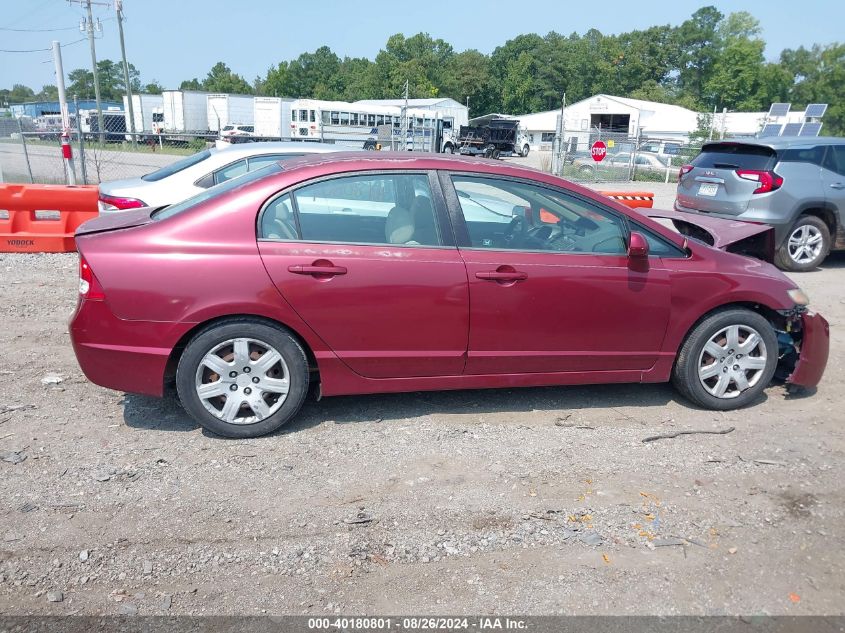 2010 Honda Civic Lx VIN: 2HGFA1F5XAH542611 Lot: 40180801