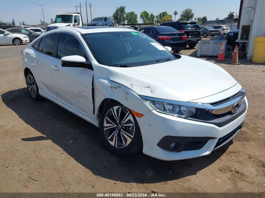 2018 Honda Civic Ex-T VIN: JHMFC1F49JX025102 Lot: 40180853