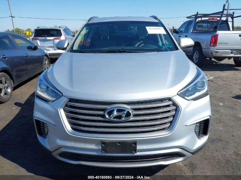 2017 Hyundai Santa Fe Limited VIN: KM8SN4HF9HU204953 Lot: 40180893