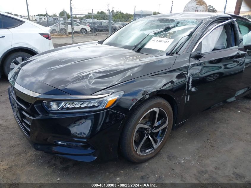 2018 Honda Accord Sport VIN: 1HGCV1F35JA142444 Lot: 40180903