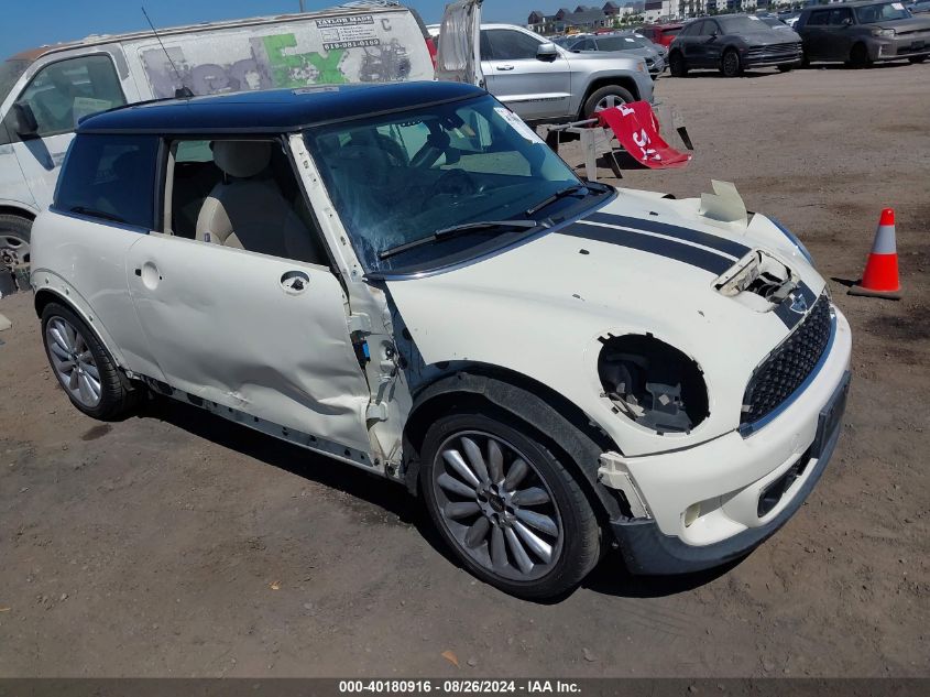 2013 Mini Hardtop Cooper S VIN: WMWSV3C52DT390586 Lot: 40180916